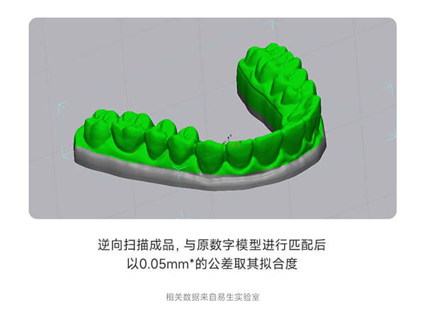 16K 水洗树脂齿科打印模型